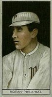 1912 Brown Backgrounds Broadleaf #132 Pat Moran Baseball Card