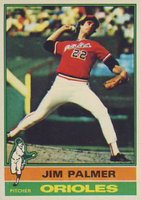 1976 Topps #450 Jim Palmer Baseball Card