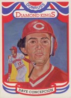 1984 Donruss #2 Dave Concepcion Diamond Kings-Steel Baseball Card