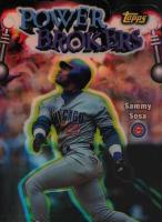 1999 Topps Power Brokers #PB4 Sammy Sosa Refractor Baseball Card