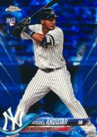 2018 Topps Chrome Sapphire Edition #305 Miguel Andujar Baseball Card