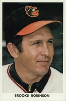 1971 Orioles Postcards # Brooks Robinson Baseball Card