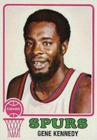 1973 Topps #197 Gene Kennedy Basketball Card