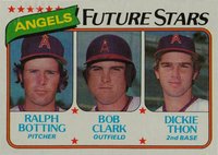 1980 Topps #663 Angels Future Stars Baseball Card