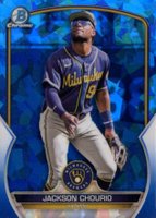 2023 Bowman Chrome Sapphire Edition Prospects #246 Jackson Chourio Baseball Card