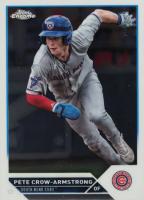 2023 Topps Pro Debut #PDC97 Pete Crow-Armstrong Chrome Baseball Card