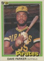 1981 Donruss #136 Dave Parker Baseball Card