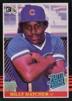 1985 Donruss #41 Billy Hatcher Baseball Card