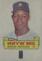 1966 Topps Rub-Offs #99 Jim Wynn Baseball Card