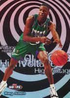 1997 Hoops High Voltage #3 Ray Allen Basketball Card