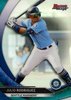 2020 Bowman's Best Top Prospects #TP15 Julio Rodriguez Refractor Baseball Card