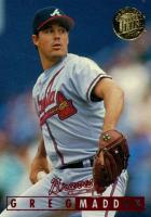 1995 Ultra #129 Greg Maddux Gold Medallion Baseball Card