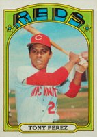 1972 Topps #80 Tony Perez Baseball Card
