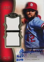 2012 Topps Tier One Dual Relics #BS Bruce Sutter Baseball Card