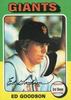 1975 Topps Mini #322 Ed Goodson Baseball Card
