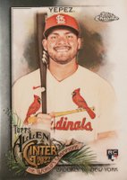 2022 Topps Allen & Ginter Chrome #238 Juan Yepez Baseball Card