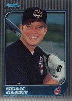 1997 Bowman Chrome #245 Sean Casey Baseball Card
