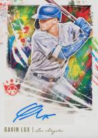 2020 Panini Diamond Kings DK Signatures #DKSGL Gavin Lux Holo Gold Baseball Card