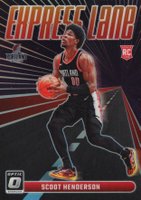 2023 Panini Donruss Optic Express Lane #14 Scoot Henderson Holo Basketball Card