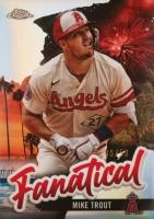2024 Topps Chrome Fanatical #FAN11 Mike Trout Baseball Card
