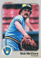 1983 Fleer #38 Bob McClure Baseball Card