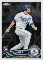 2011 Topps Chrome #170 Eric Hosmer Baseball Card