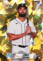 2023 Topps Chrome Sapphire Sapphire Selections #SS9 Riley Greene Gold Baseball Card