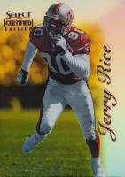 1996 Select Certified #62 Jerry Rice Mirror Gold Football Card