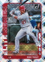 2021 Panini Donruss Elite Series #ES2 Mike Trout Diamond Baseball Card