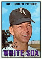 1967 Topps #107 Joel Horlen Baseball Card