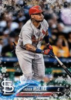 2018 Topps Holiday #91 Yadier Molina Baseball Card