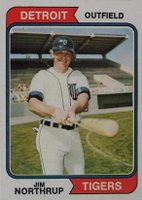 1974 Topps #266 Jim Northrup Baseball Card