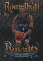 1998 Topps Roundball Royalty #R6 Anfernee Hardaway w/Coating Basketball Card