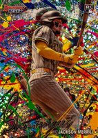 2024 Bowman's Best Bowman Showpieces #BS8 Jackson Merrill Mini Diamond Baseball Card