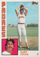 1984 Topps #7 Gary Lucas Baseball Card