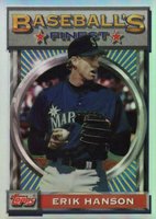 1993 Finest #150 Erik Hanson Refractor Baseball Card