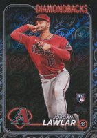 2024 Topps 582 Montgomery Set #451 Jordan Lawlar Baseball Card