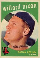 1959 Topps #361 Willard Nixon Baseball Card