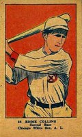 1923 Strip Card #58 Eddie Collins Baseball Card