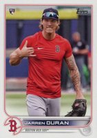 2022 Topps #187 Jarren Duran SP Baseball Card