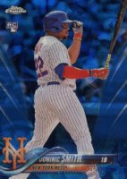 2018 Topps Chrome Sapphire Edition #6 Dominic Smith Baseball Card