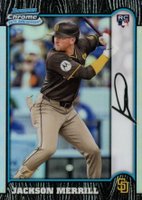 2024 Bowman Chrome 1999 Bowman Chrome 25th Anniversary #19 Jackson Merrill Baseball Card