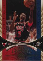 2003 SP Game Used #95 Michael Jordan Gold Basketball Card