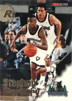 1996 Hoops #300 Stephon Marbury Basketball Card