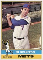1976 O-Pee-Chee #314 Ed Kranepool Baseball Card