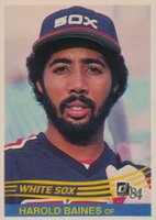 1984 Donruss #58 Harold Baines Baseball Card