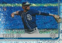 2019 Topps Complete Set #410 Fernando Tatis Jr. Throwing-Foilboard Baseball Card