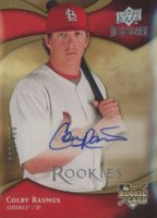 2009 Upper Deck Icons #151 Colby Rasmus Autograph Baseball Card