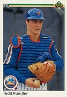 1990 Upper Deck #726 Todd Hundley Baseball Card