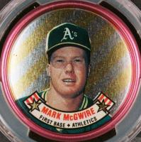 1988 Topps Coins #3 Mark McGwire Baseball Card